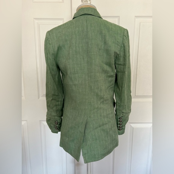 Veronica Beard Beacon Dickey Linen-blend Blazer - Picture 2 of 14